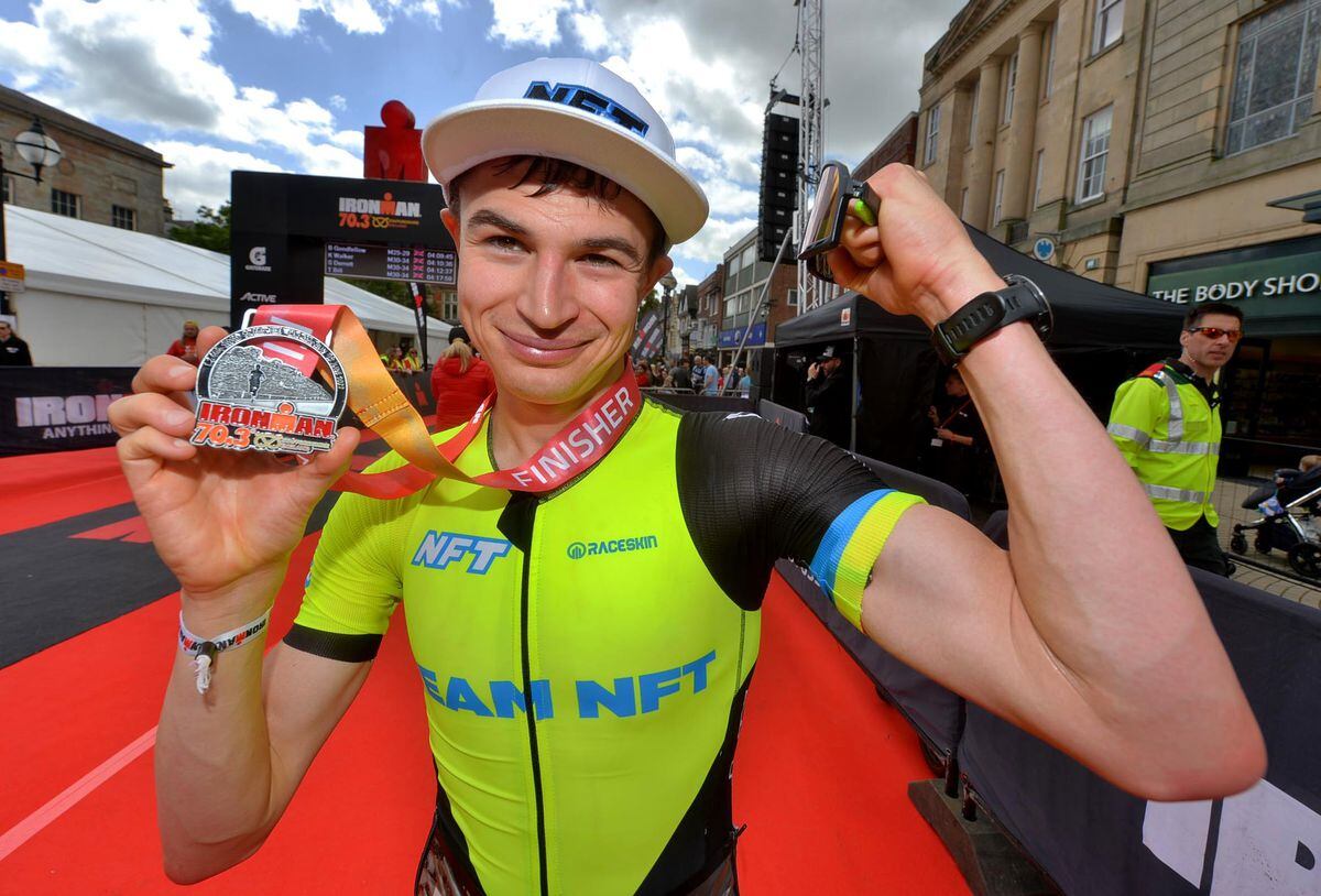 Ironman winner Ben Goodfellow