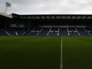 WEST BROMWICH, ENGLAND - DECEMBER 17: GV / general view of the pitch looking towards East stand during the Sky Bet Championship between West Bromwich Albion and Rotherham United at The Hawthorns on December 17, 2022 in West Bromwich, United Kingdom. (Photo by Adam Fradgley/West Bromwich Albion FC via Getty Images).