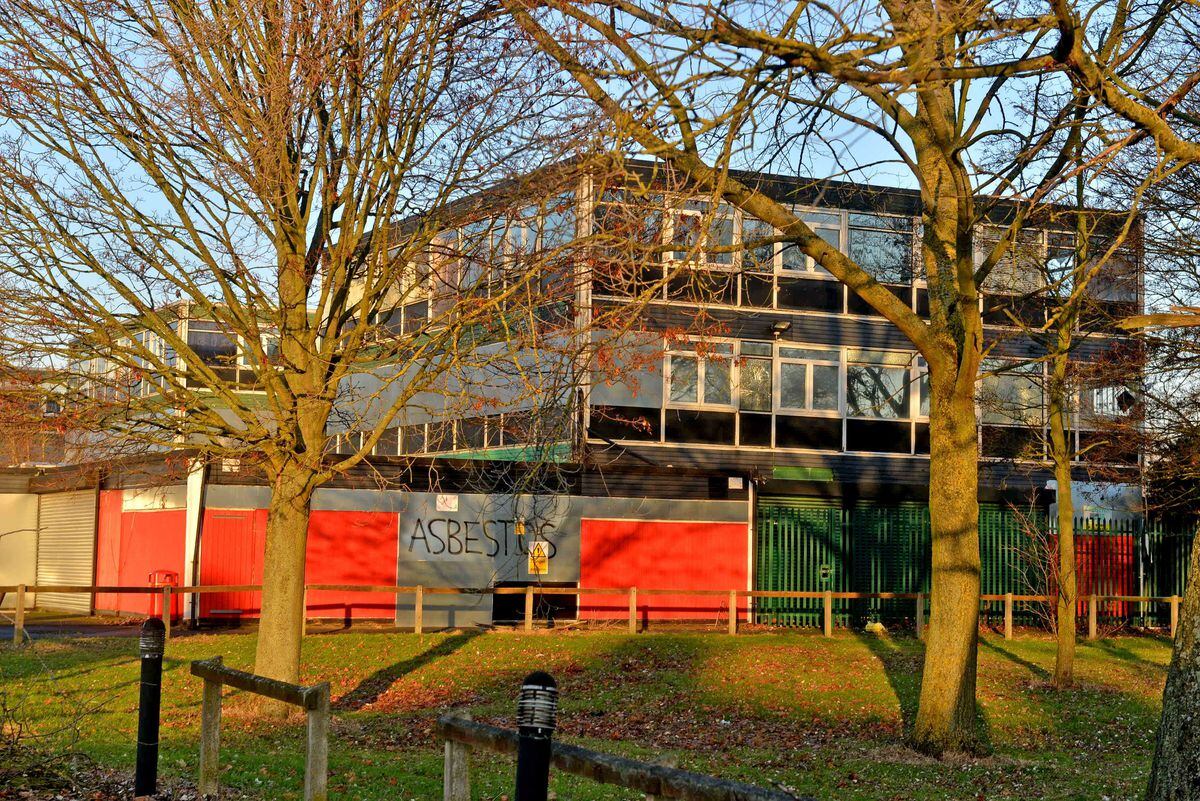 The former Manor High School in Wednesbury