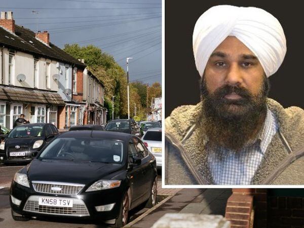 Anakh Singh, inset, was found with serious injuries in Nine Elms Lane. Portrait photo: JustGiving.