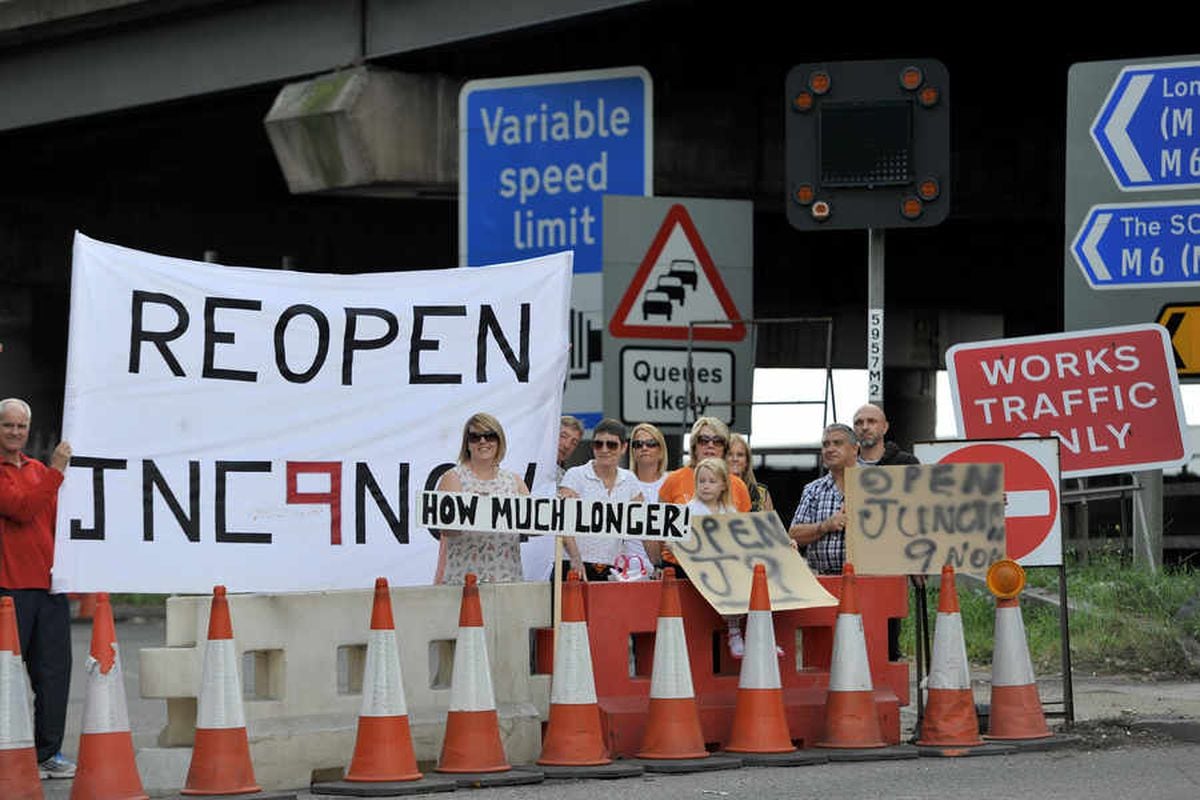 M6 slip road row: Second protest over closed junction is planned