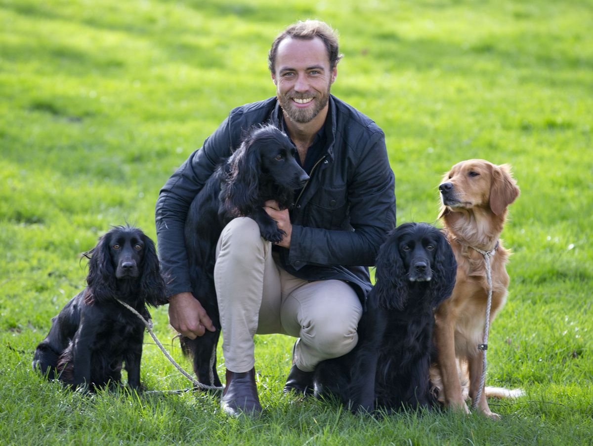 James Middleton at the Friends For Life launch in Green Park, London