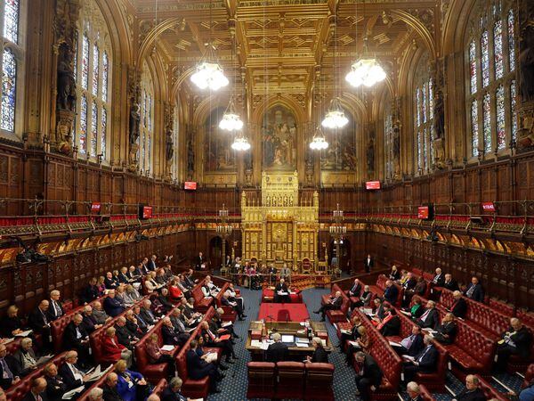 The House of Lords at Westminster