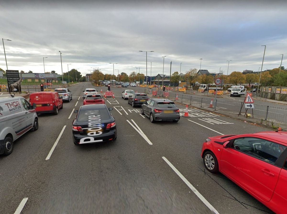 The 15-year-old girl was hit by a car on Pedmore Road outside Merry Hill on Friday. Photo: Google Street Map