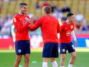 England's Conor Coady and James Ward-Prowse. Picture: Zac Goodwin/PA Wire.