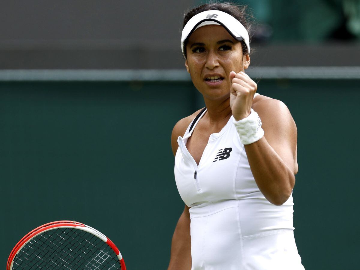 Heather Watson completed victory in just eight minutes on Thursday