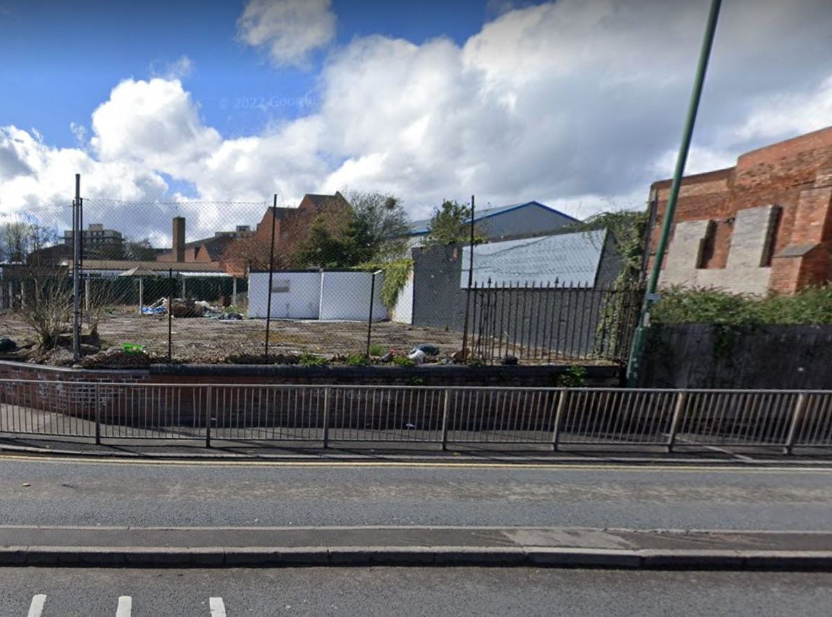 The former sales lot on Stafford Street in Walsall. PIC: Google Street View