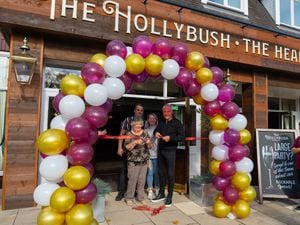 Steve Bull at Hollybush opening