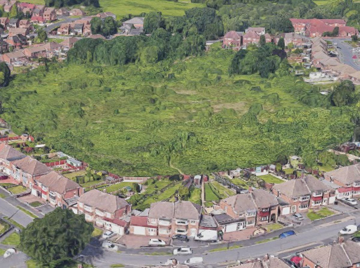 Waste land which developers want to build homes on. Photo: Google