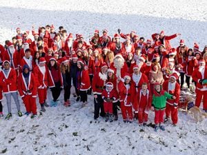The Santa Run at Tettenhall College