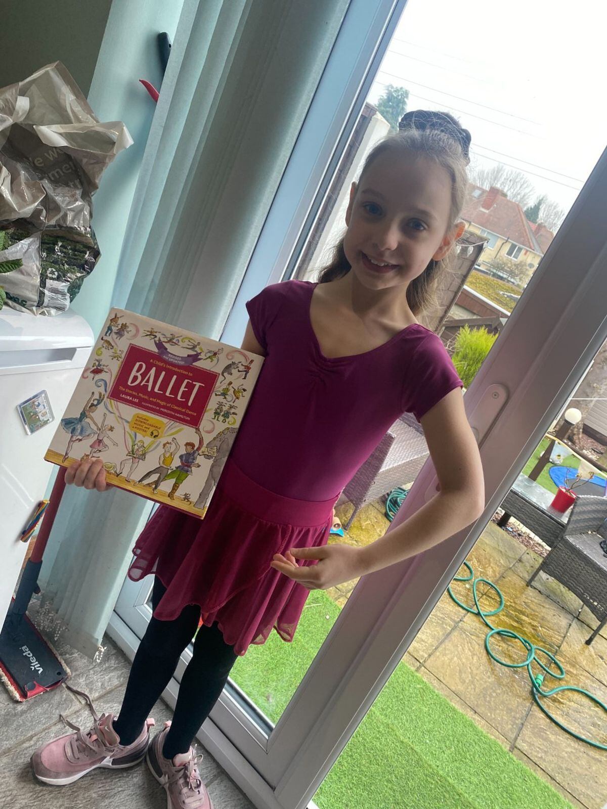 Lola Lonsdale, 9, is a talented ballerina.