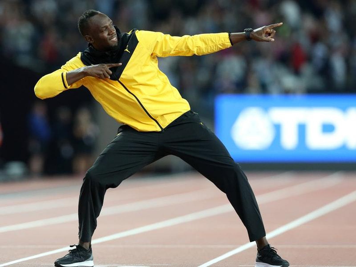 Usain Bolt says he will reward Winter Olympians who strike his famous
