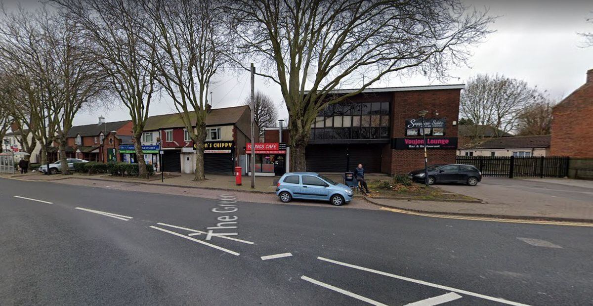 The row of shops on The Green in Darlaston. Photo: Google 
