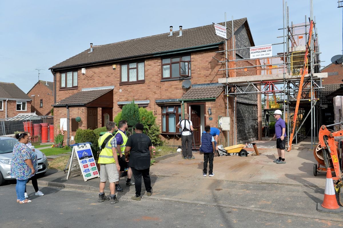 DIY SOS gets to work in West Bromwich