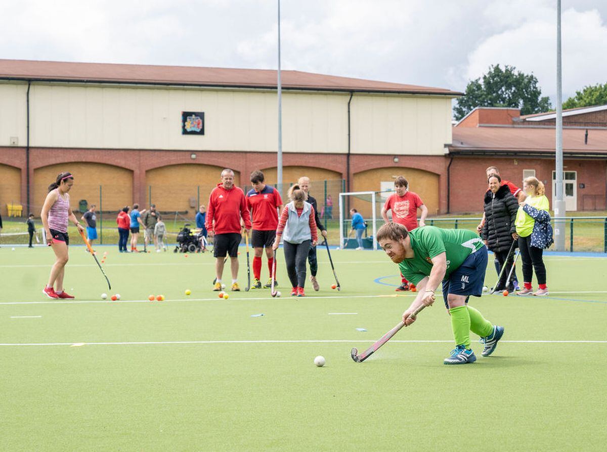 The festival helped people from across the community to have a go at hocket. Photo: Alison Paul Photography