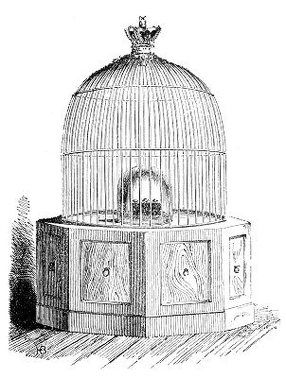 This strange contraption was used to display the priceless Koh-i-Nor diamond at the 1851 Festival of Britain