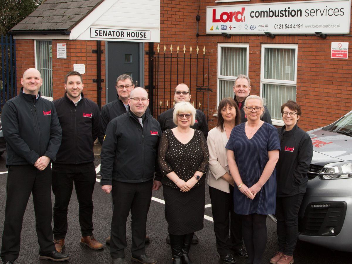 Some of the Lord Combustion Services team