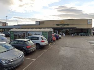 Police say the car was stolen from a Morrisons car park in Burntwood