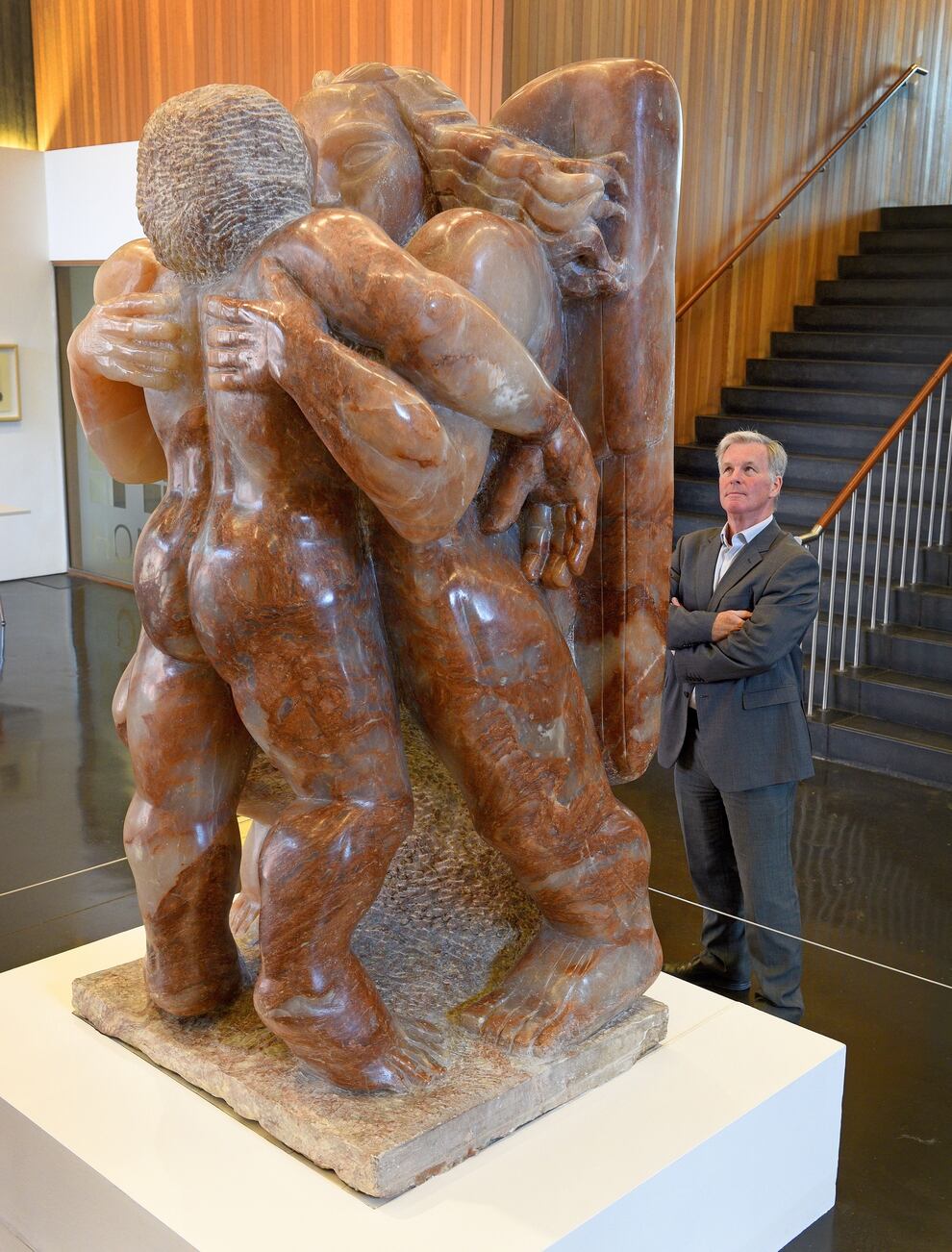 Iconic Epstein sculpture goes on display at Walsall gallery | Express ...