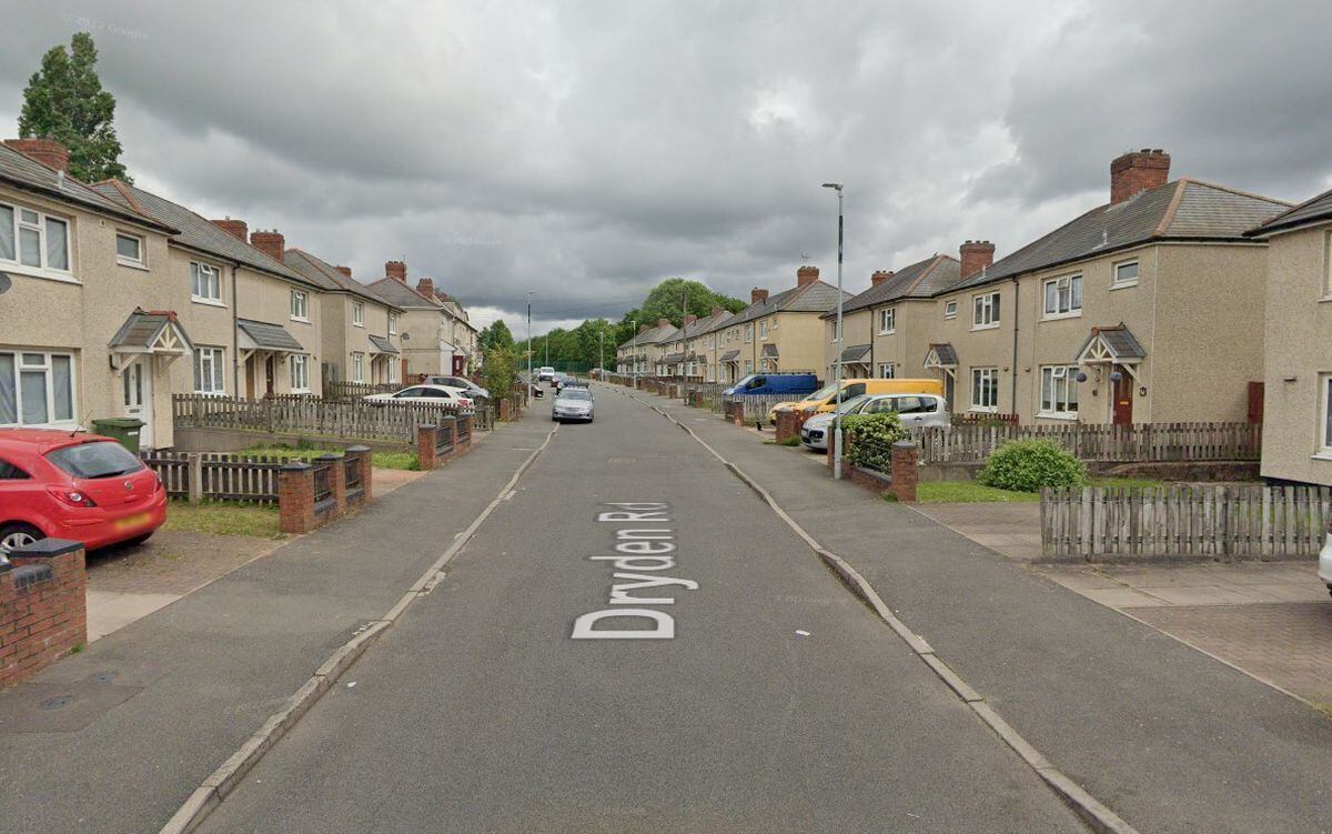 Carla Scott had previously lived on Dryden Road in Wolverhampton. Photo: Google Street Map