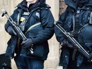 Armed police and helicopter in Great Barr firearms arrests