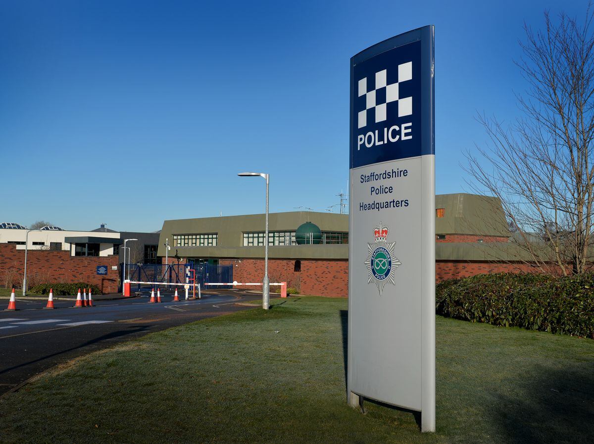 Staffordshire Police's headquarters in Stafford