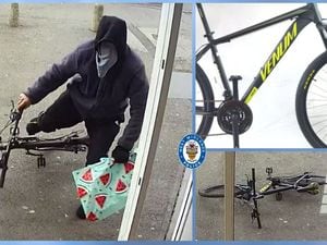 Have you seen this man or this bike?