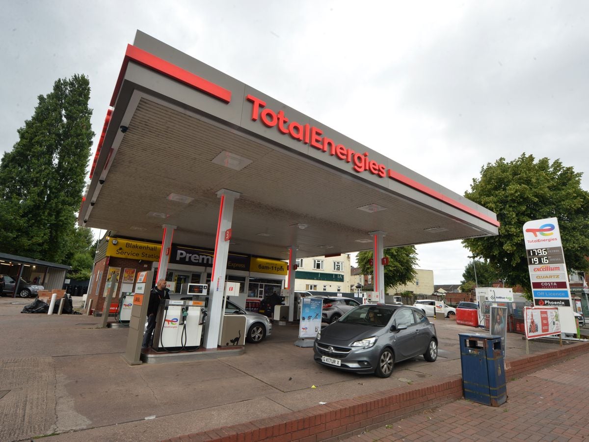 You won't find cheaper fuel in the Black Country than this filling station in Wolverhampton