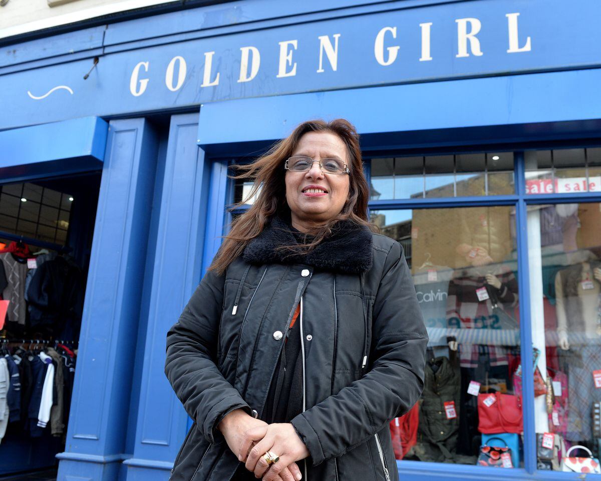 Jiwan Gaind has kept the Golden Girl clothing shop for 40 years