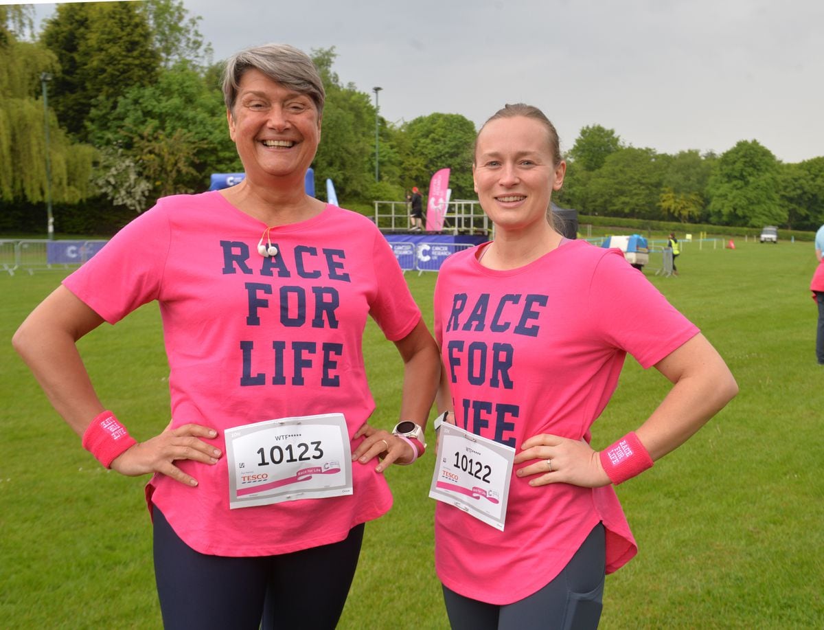 Pictured from left, Bev Ramsell, and Emma Matthews, both of Aldridge