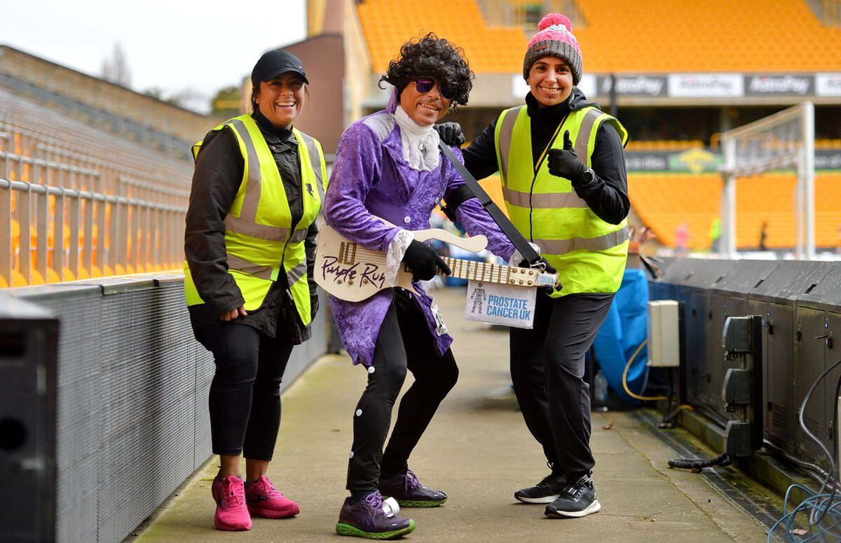 Mark Sinclair from Dudley dressed as Prince