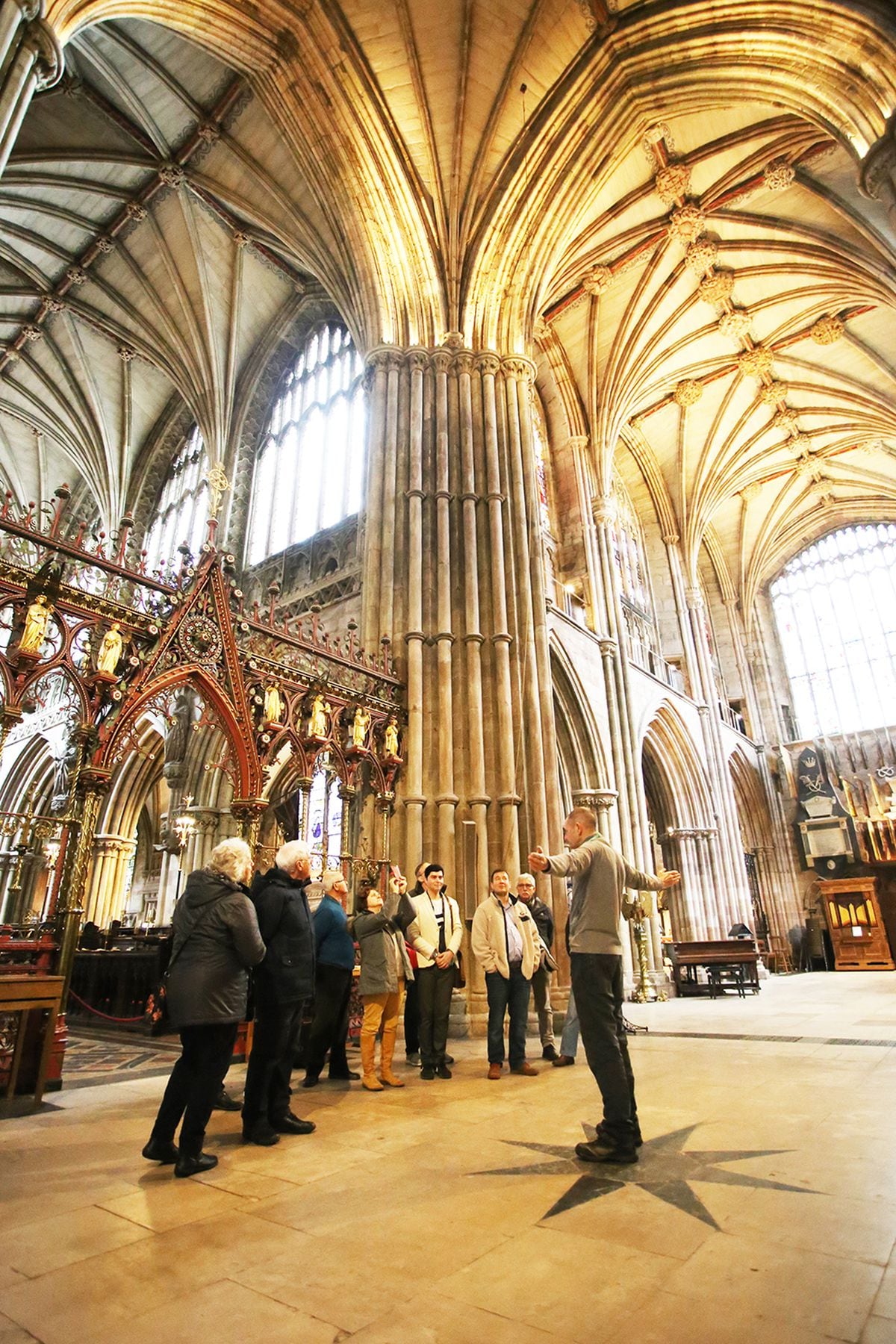 The different areas of the cathedral will be available to view on the tour