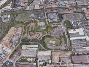 An aerial view of the Birmingham Wheels site. Photo: Google