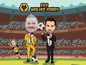Wolves poddy with Mikey Burrows 