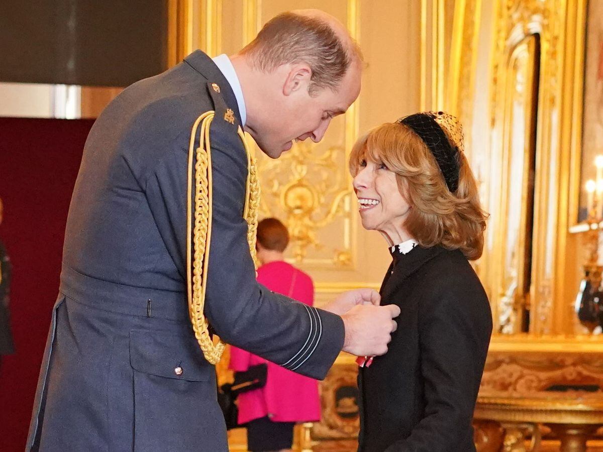 Actress Helen Worth is made a Member of the Order of the British Empire
