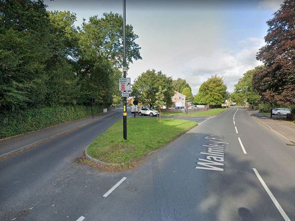 The junction of Walmley Road and Hollyfield Road South, Sutton Coldfield. Photo: Google