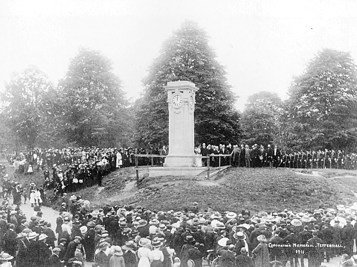 Flashback to the presentation of the clock to Tettenhall in June 1911