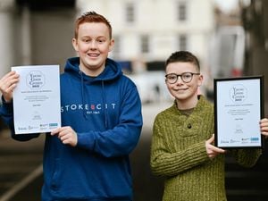 Sam Lewis and Logan Pope from Bridgnorth have been given Good Citizens Award