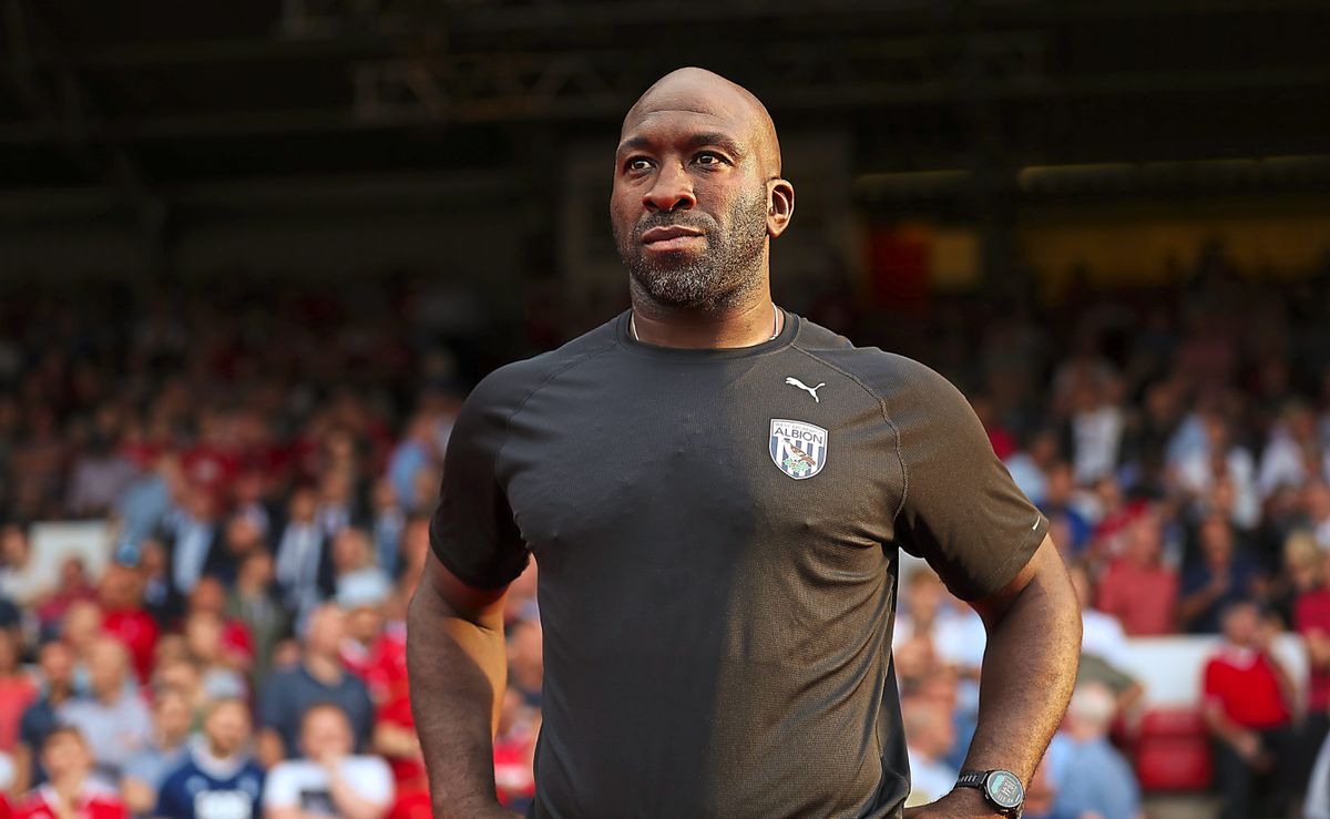 Darren Moore's determination is driving him and Albion forward. (AMA)