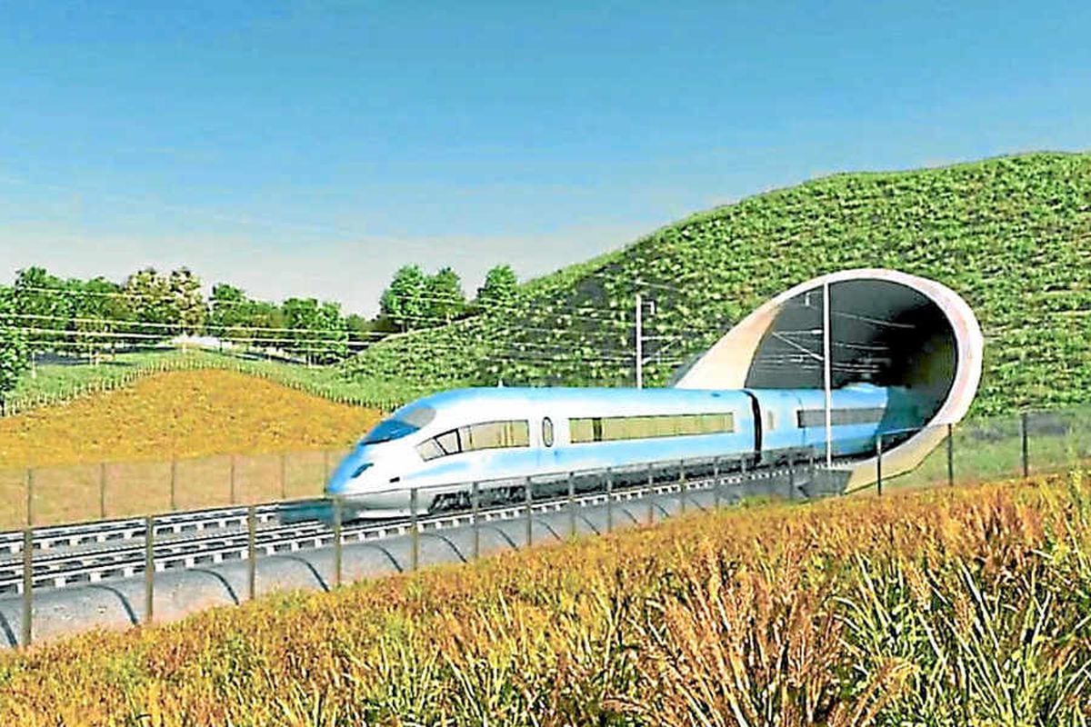 Cost of HS2 rail line to almost double