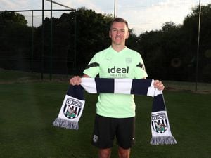 Jed Wallace new signing for West Bromwich Albion at West Bromwich Albion Training Ground on June 22, 2022 in Walsall, England. (Photo by Adam Fradgley/West Bromwich Albion FC via Getty Images).