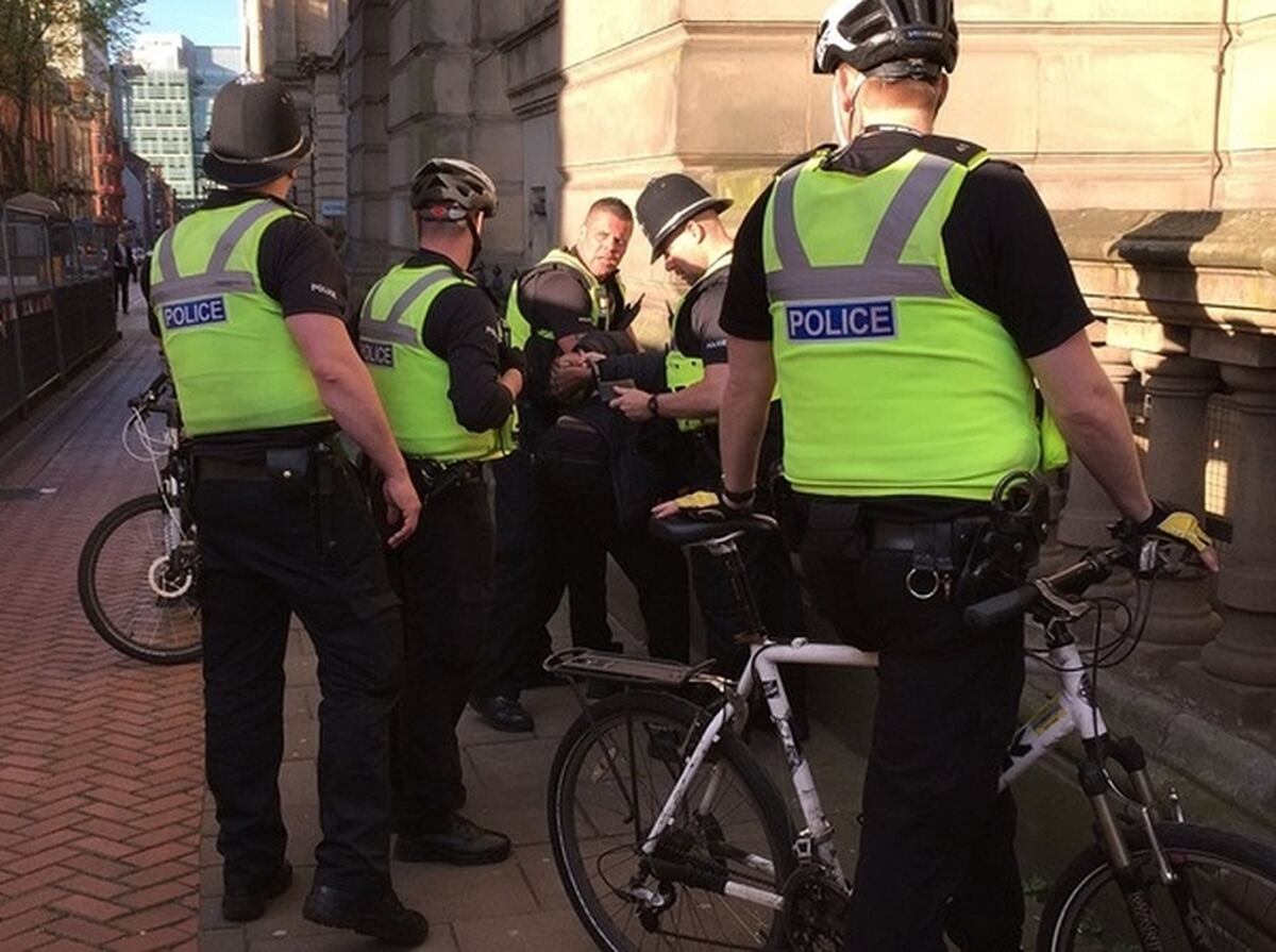 Concert terror attack: Police cut short Birmingham vigil as armed man