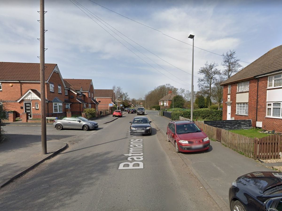 The burst water main happened on Batmans Hill Road at the Junction of Brunel Drive in Tipton. Photo: Google Street Map