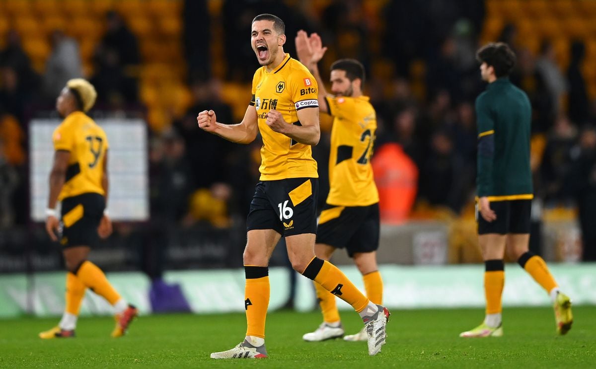 Conor Coady (Photo by Sam Bagnall - WWFC/Wolves via Getty Images).
