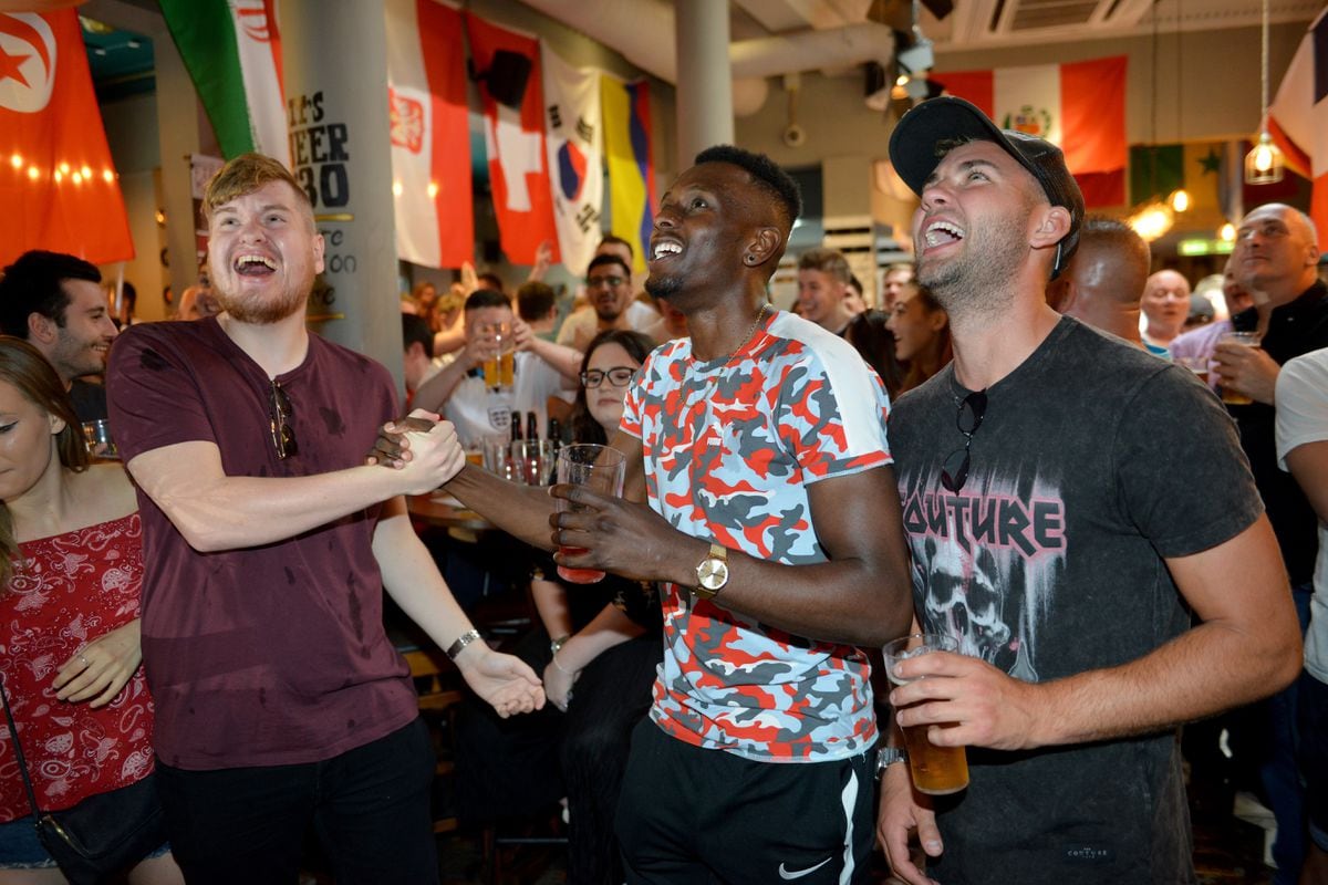 England fans celebrate thrilling World Cup win: Check out our picture