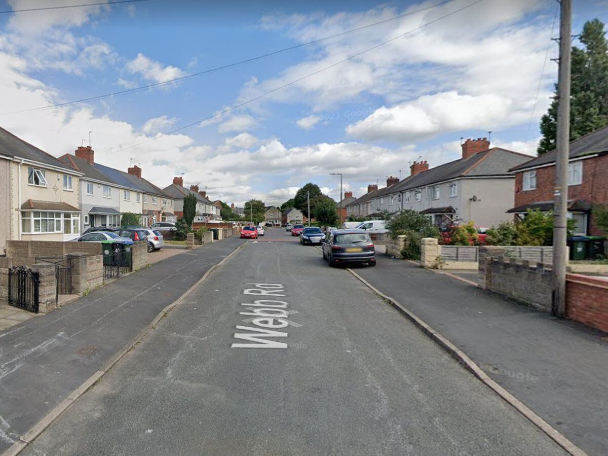 The teenager was attacked on Webb Road in Tipton on May 7. Photo: Google.