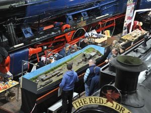The Severn Valley Engine House Visitor and Education Centre where model railway layouts have been on show