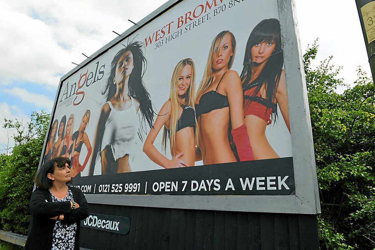 Fury at scantily-clad women on Walsall billboard