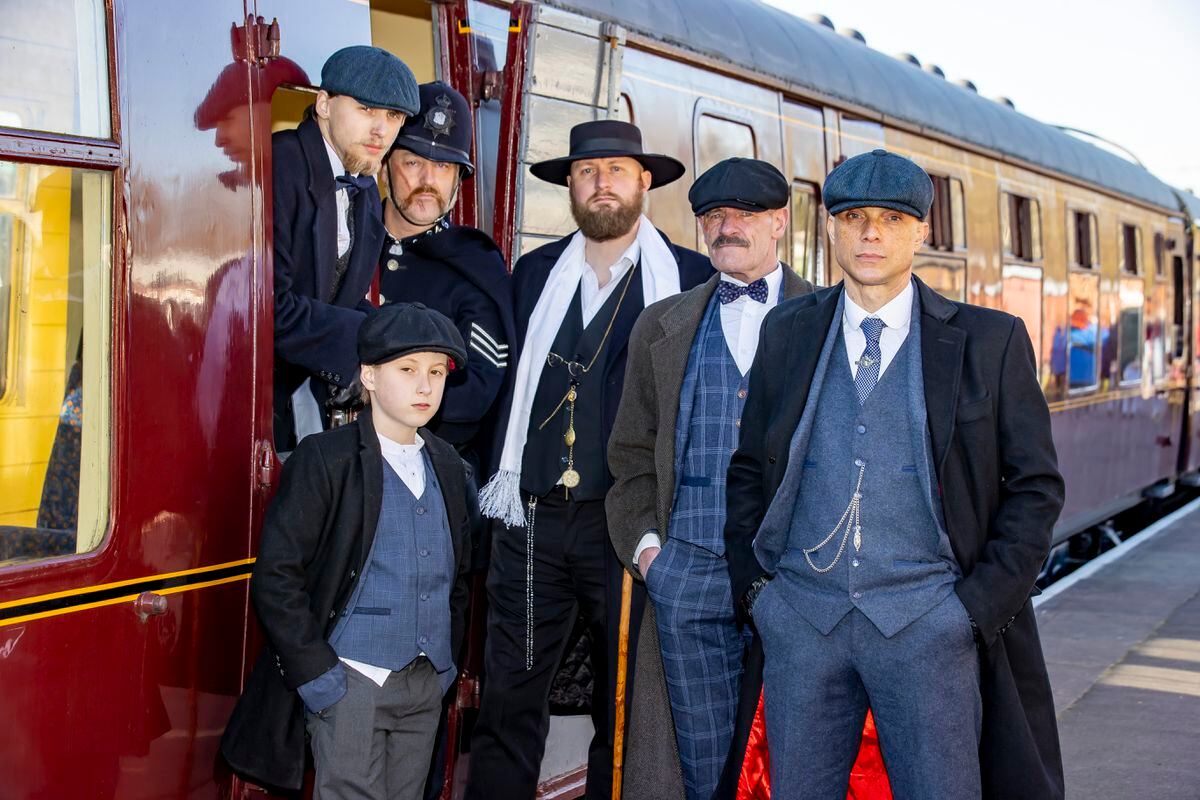 The Peaky Blinders event at Chasewater Railway