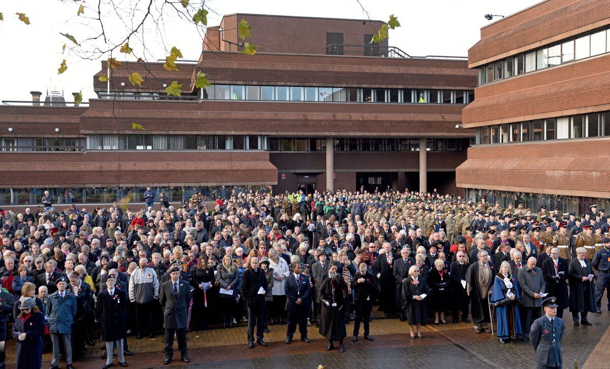 Remembrance Service in Wolverhampton